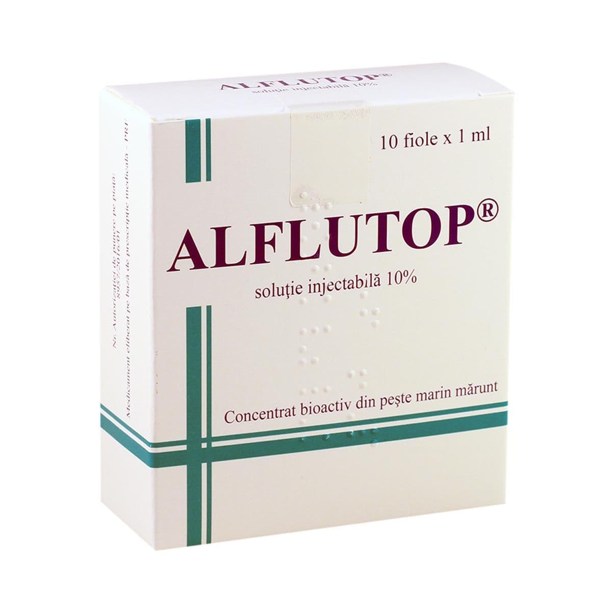 ალფლუტოპი - Alflutop 1 მლ. 10 ამპულა