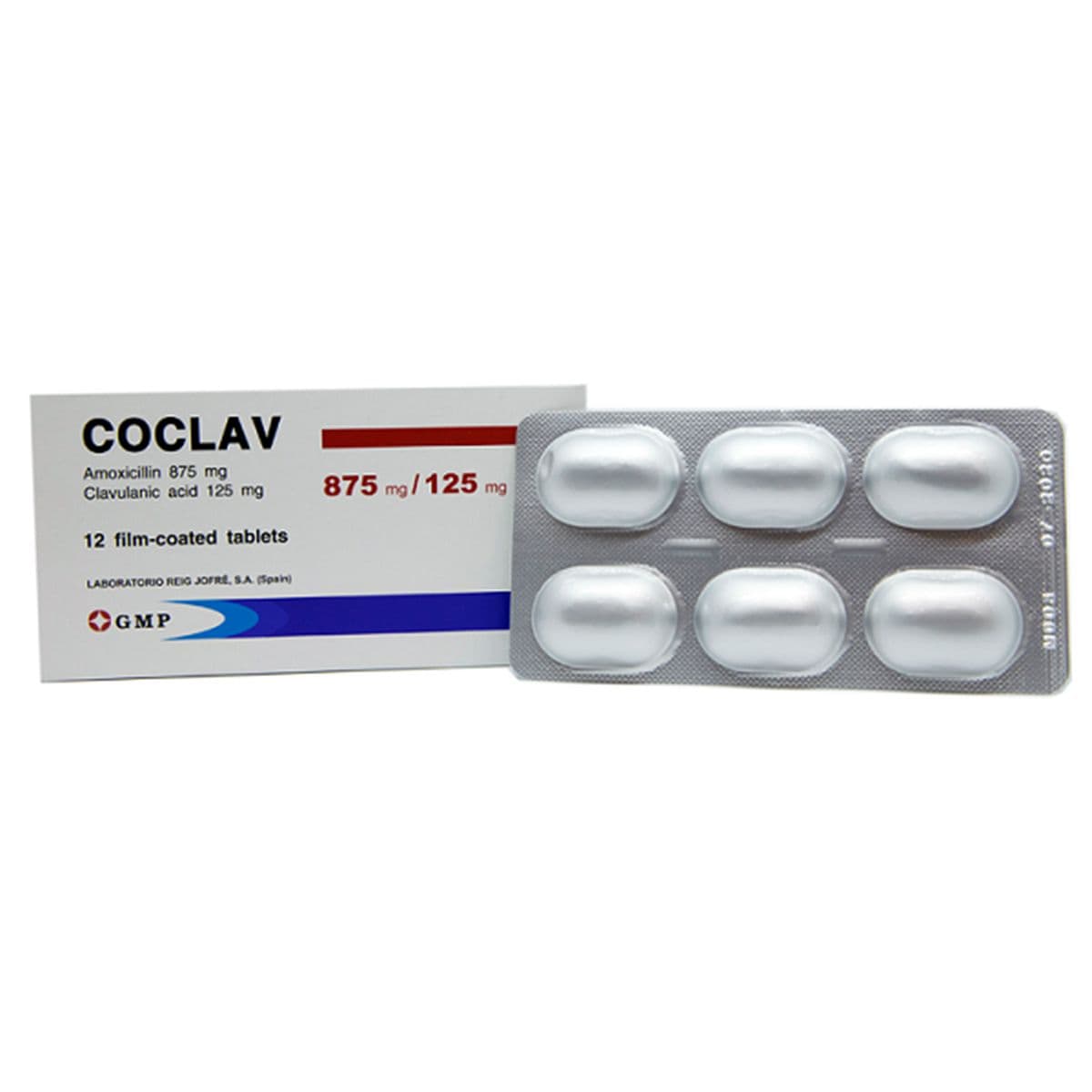 კოკლავი - Coclav 875/125 მგ 12 ტაბლეტი